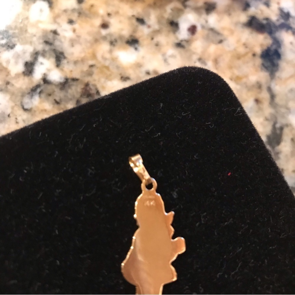 ▪️VINTAGE 14K Yellow Gold Daughter/Girl Charm - Picture 7 of 7